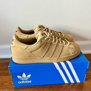 Adidas Superstar 'Golden Beige' GZ4831 MT Men Size 10.5